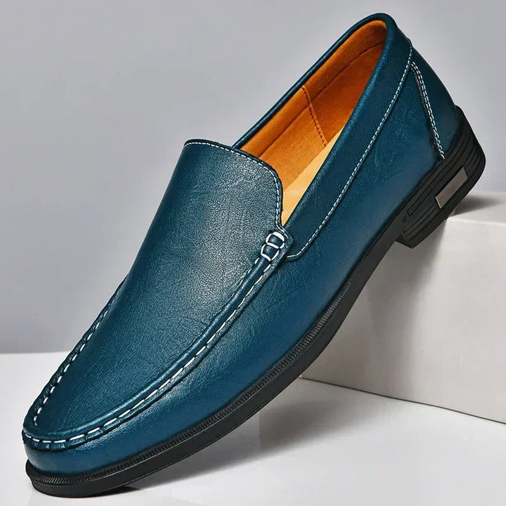 Men’s Moccasins – Slip-On Design – Classic Stitch Detailing