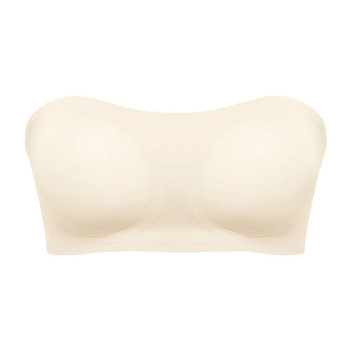 Women’s Strapless Bra – Push Up Support – Seamless Fit – Soft Breathable Blend – Anti-Slip