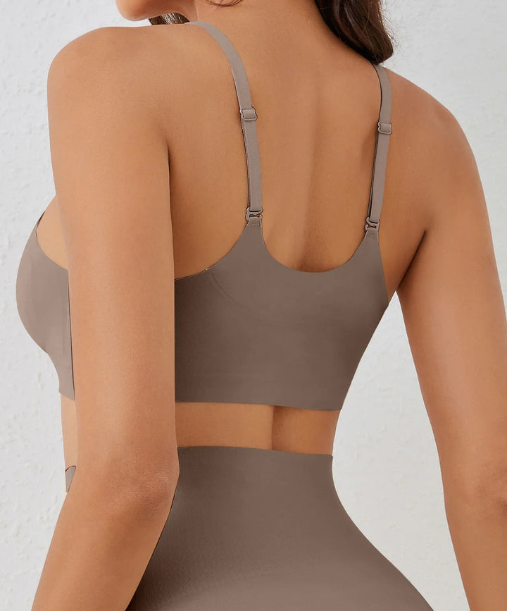 Women’s Seamless Bra – Wireless Support – Adjustable Straps – Soft Breathable Blend