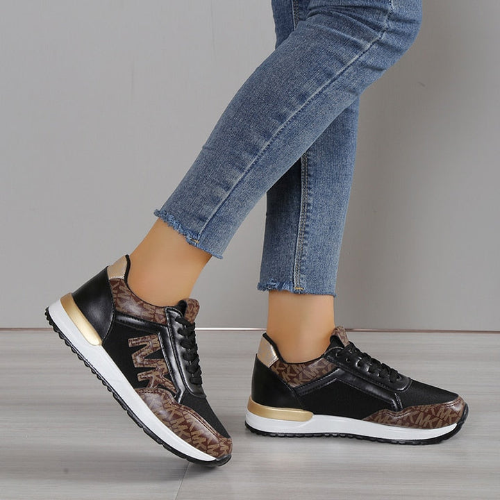 Women’s Low-Top Sneakers – Cushioned Fit – Casual Athletic Style
