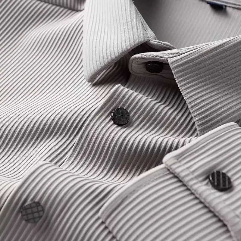 Men’s Business Shirt – Slim Fit – Classic Collar – Formal Wear