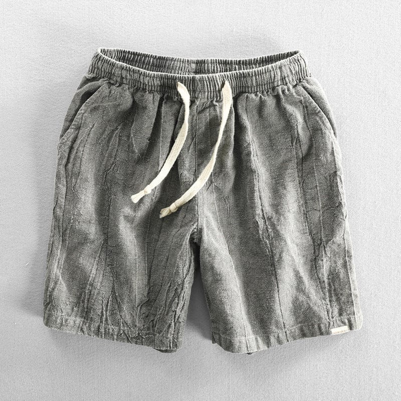Men’s Casual Shorts – Relaxed Fit – Breathable Blend – Elastic Waist with Drawstring