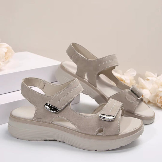 Women’s Sandals – Adjustable Straps – Cushioned Insole – Supportive Open Toe Fit