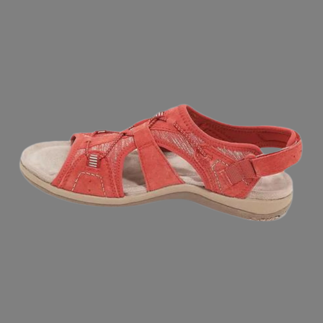 Women’s Orthopedic Sandals – Adjustable Straps – Cushioned Footbed – Open Toe Design