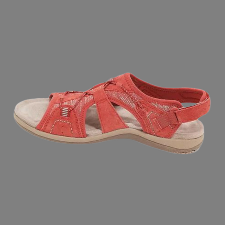 Women’s Orthopedic Sandals – Adjustable Straps – Cushioned Footbed – Open Toe Design