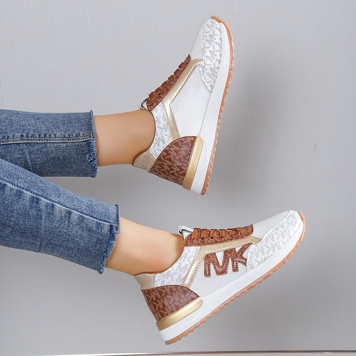 Women’s Low-Top Sneakers – Cushioned Fit – Casual Athletic Style
