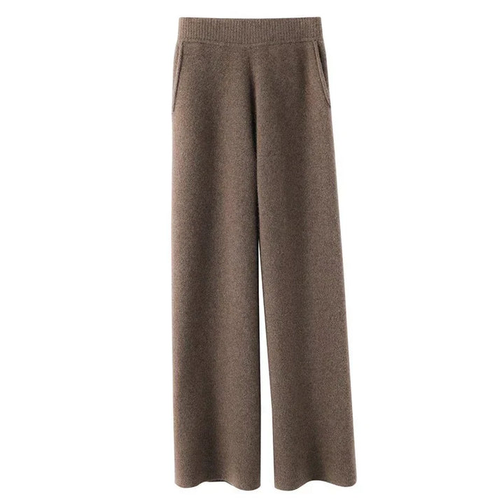 Women’s Sweatpants - Soft Fleece - Relaxed Wide-Leg Fit - Elastic Waist with Pockets