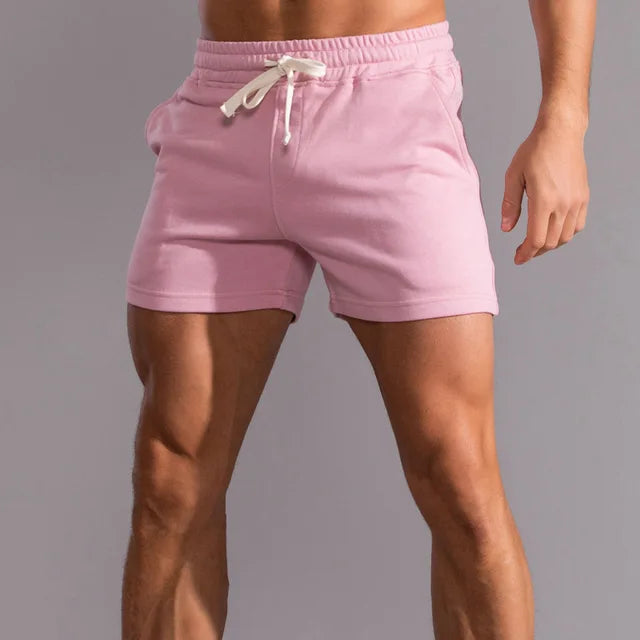 Men’s Shorts – Relaxed Fit – Natural Fibers – Adjustable Waist – Mid-Thigh Casual Wear