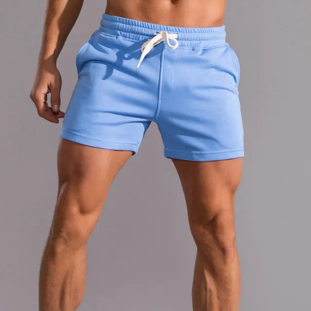 Men’s Shorts – Relaxed Fit – Natural Fibers – Adjustable Waist – Mid-Thigh Casual Wear