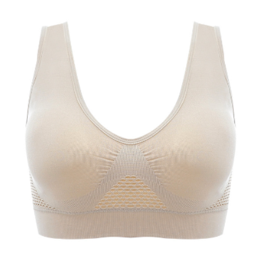 Women’s Wireless Bra – Seamless Fit – Breathable Blend – Full Coverage Support