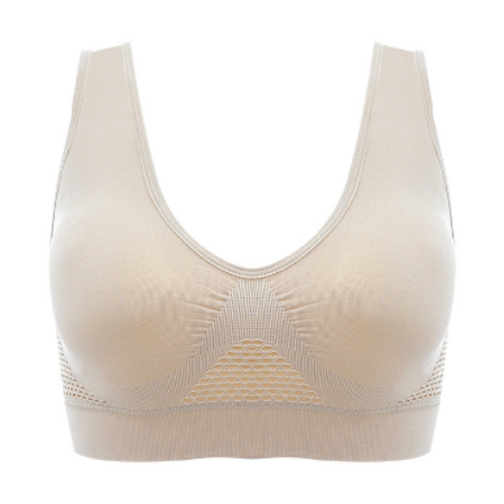 Women’s Wireless Bra – Seamless Fit – Breathable Blend – Full Coverage Support