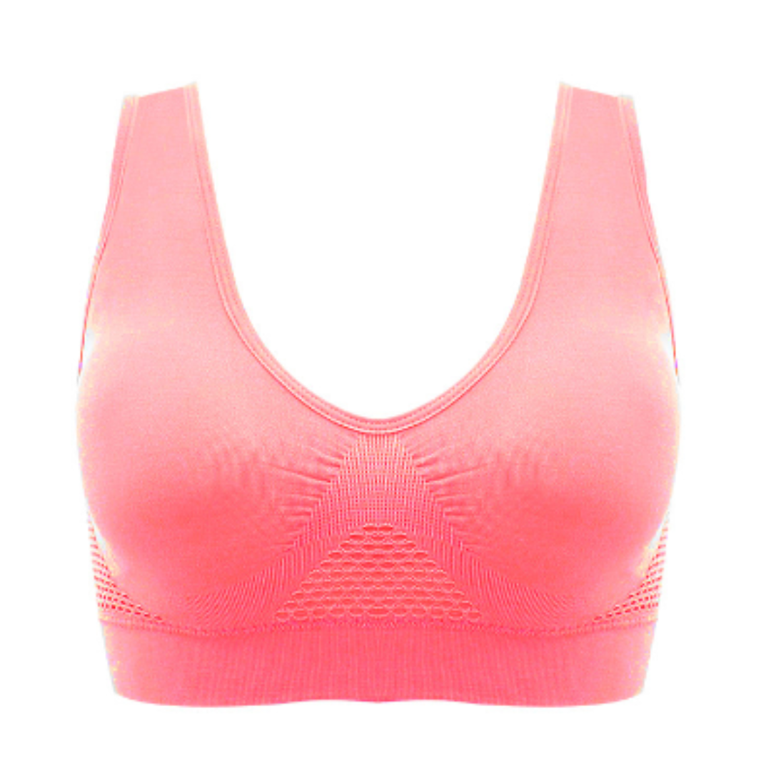 Women’s Wireless Bra – Seamless Fit – Breathable Blend – Full Coverage Support