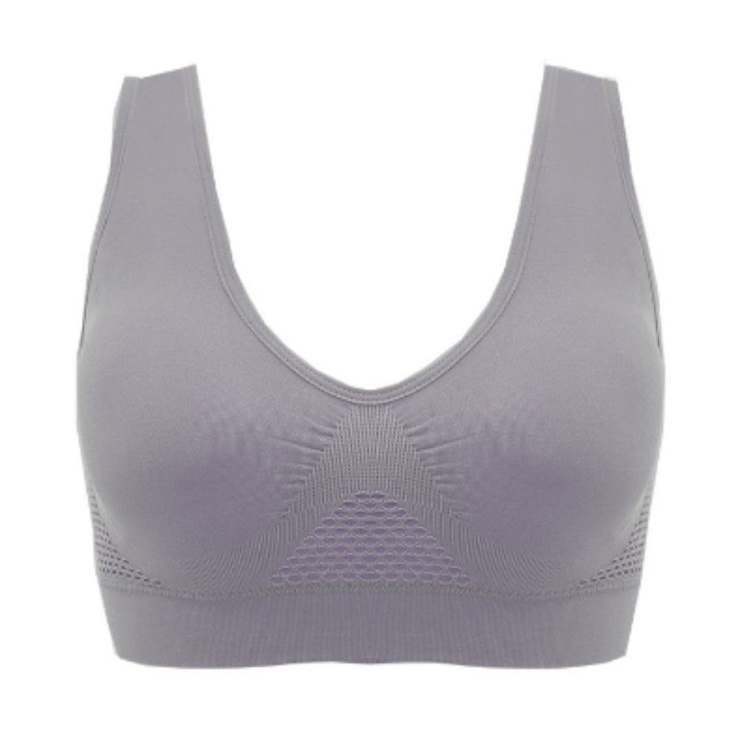 Women’s Wireless Bra – Seamless Fit – Breathable Blend – Full Coverage Support