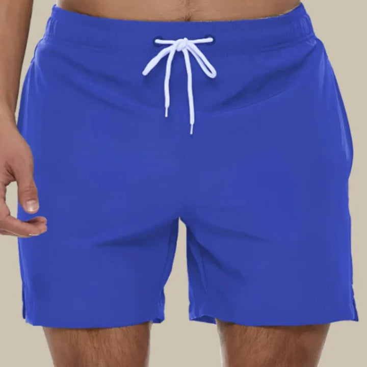 Men’s Swim Shorts – Regular Fit – Mid-Thigh Length – Quick Dry Breathable Blend