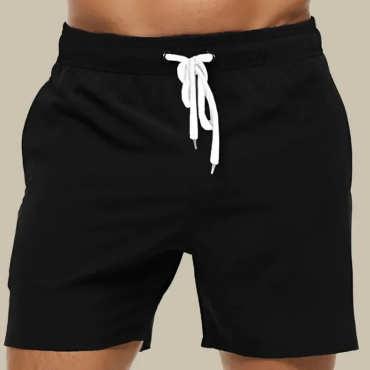 Men’s Swim Shorts – Regular Fit – Mid-Thigh Length – Quick Dry Breathable Blend