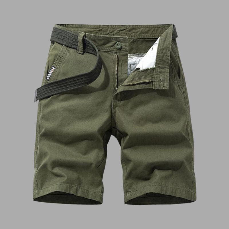 Men’s Cargo Shorts – Relaxed Fit – Breathable Blend – Utility Pockets