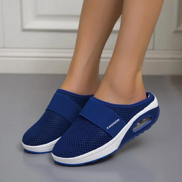 Women’s Wedge Sandals – Orthopedic Slip-On – Cushioned Air Sole