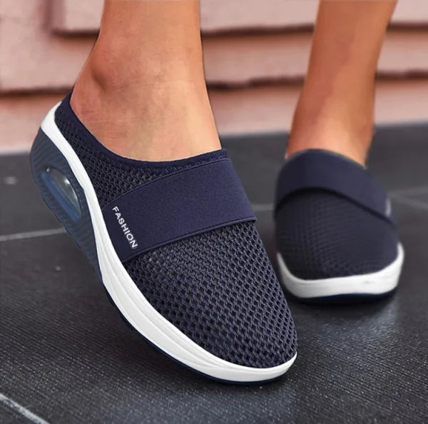 Women’s Wedge Sandals – Orthopedic Slip-On – Cushioned Air Sole