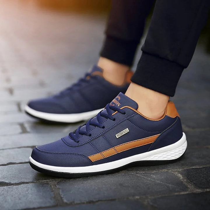 Men’s Casual Sneakers – Waterproof – Cushioned Sole – Lace-Up – Lightweight Durable