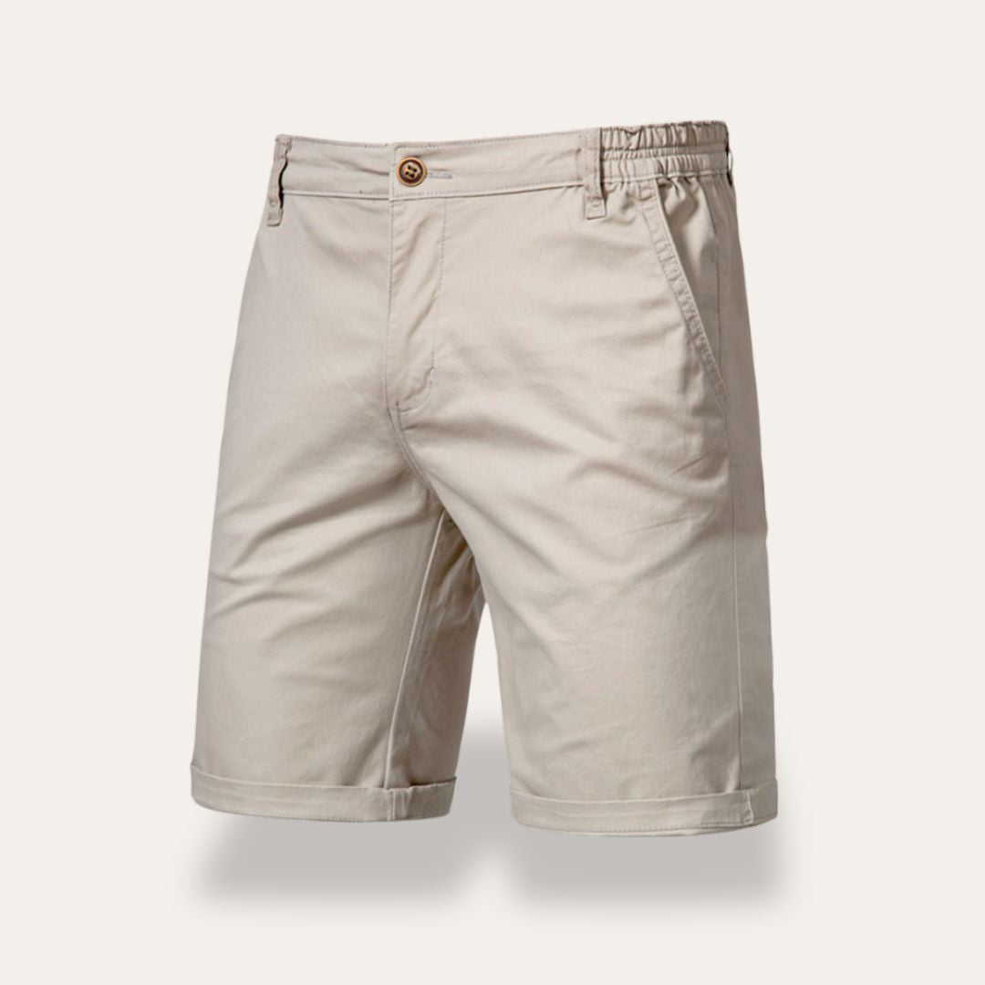 Men’s Shorts – Classic Fit – Mid-Length – Breathable Natural Fibers – Casual Everyday Wear