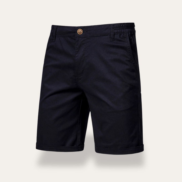 Men’s Shorts – Classic Fit – Mid-Length – Breathable Natural Fibers – Casual Everyday Wear