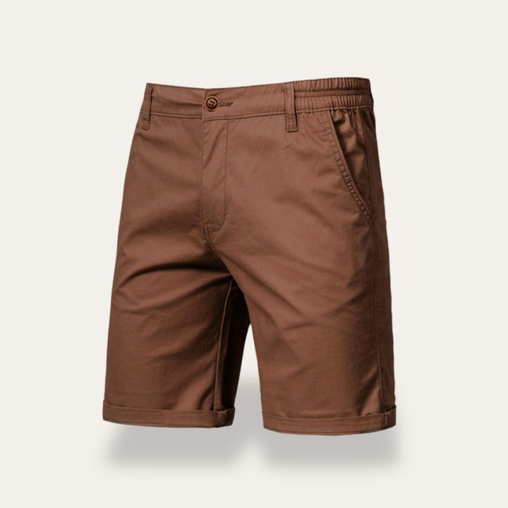 Men’s Shorts – Classic Fit – Mid-Length – Breathable Natural Fibers – Casual Everyday Wear