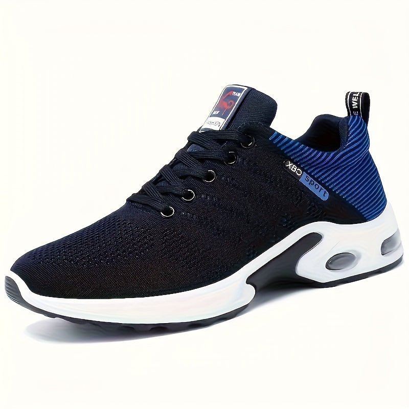 Unisex Athletic Sneakers – Knit Mesh Upper – Cushioned Sole – Non Slip – Lace-Up Fit