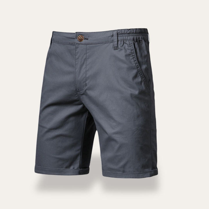 Men’s Shorts – Classic Fit – Mid-Length – Breathable Natural Fibers – Casual Everyday Wear