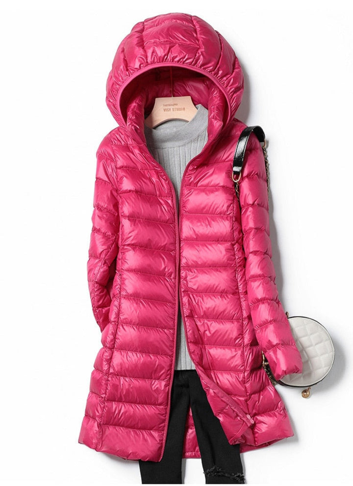 Women's Winter Jacket - Warm Quilted Coat - Stylish & Cozy for Cold Weather