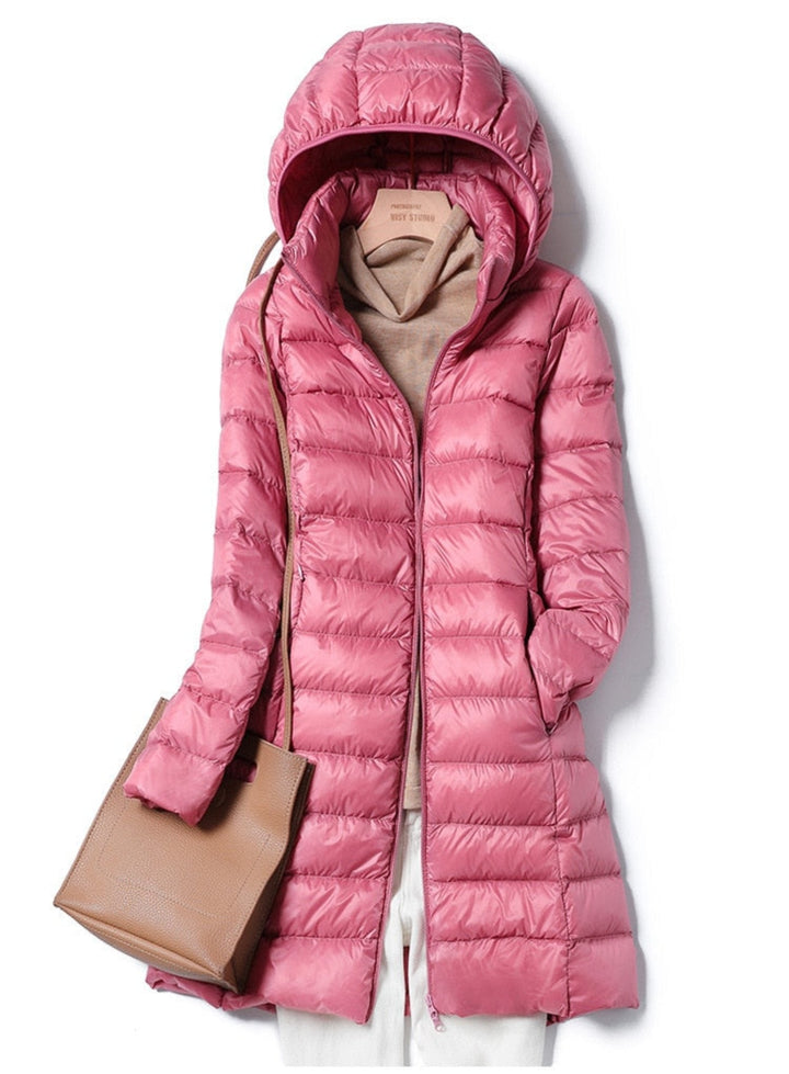Women's Winter Jacket - Warm Quilted Coat - Stylish & Cozy for Cold Weather