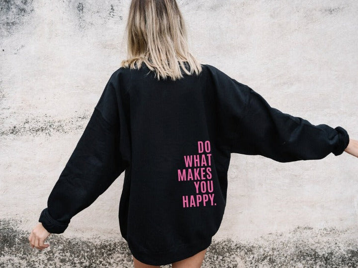 Women’s Hoodie – Relaxed Fit – Long Sleeve – Casual Graphic Back
