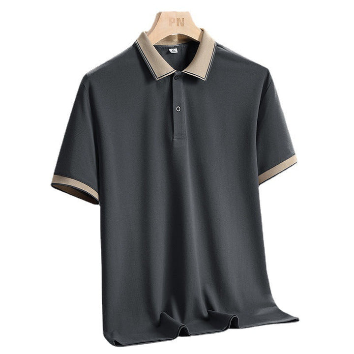 Men's Polo Shirt - Breathable Blend - Standard Fit - Short Sleeve Business Casual