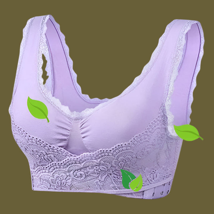 Women’s Support Bra – Full Coverage – Seamless Fit – Posture Enhancing – Lace Detail