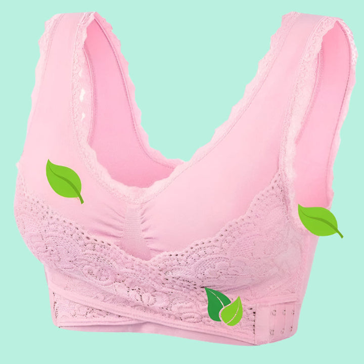 Women’s Support Bra – Full Coverage – Seamless Fit – Posture Enhancing – Lace Detail