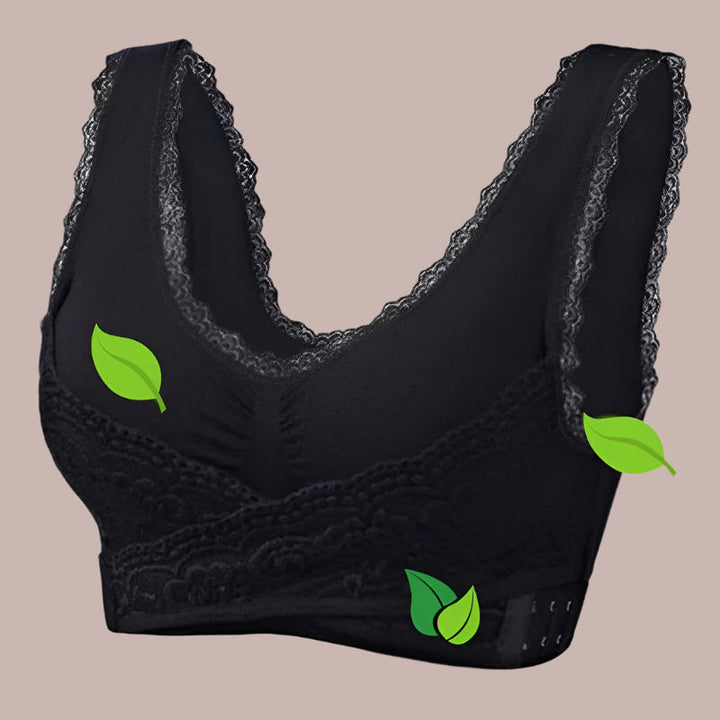 Women’s Support Bra – Full Coverage – Seamless Fit – Posture Enhancing – Lace Detail