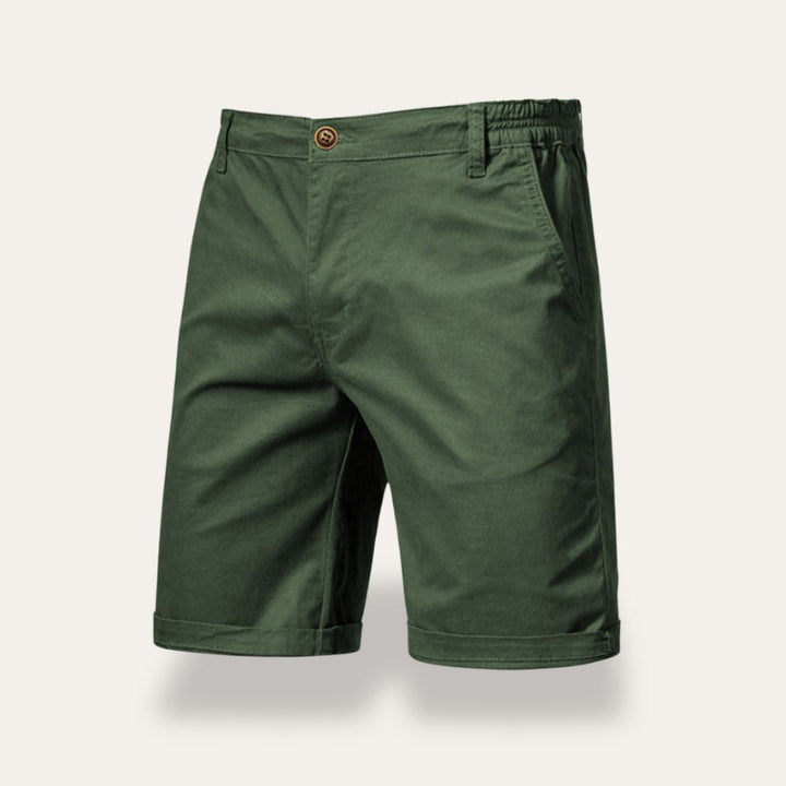 Men’s Shorts – Classic Fit – Mid-Length – Breathable Natural Fibers – Casual Everyday Wear