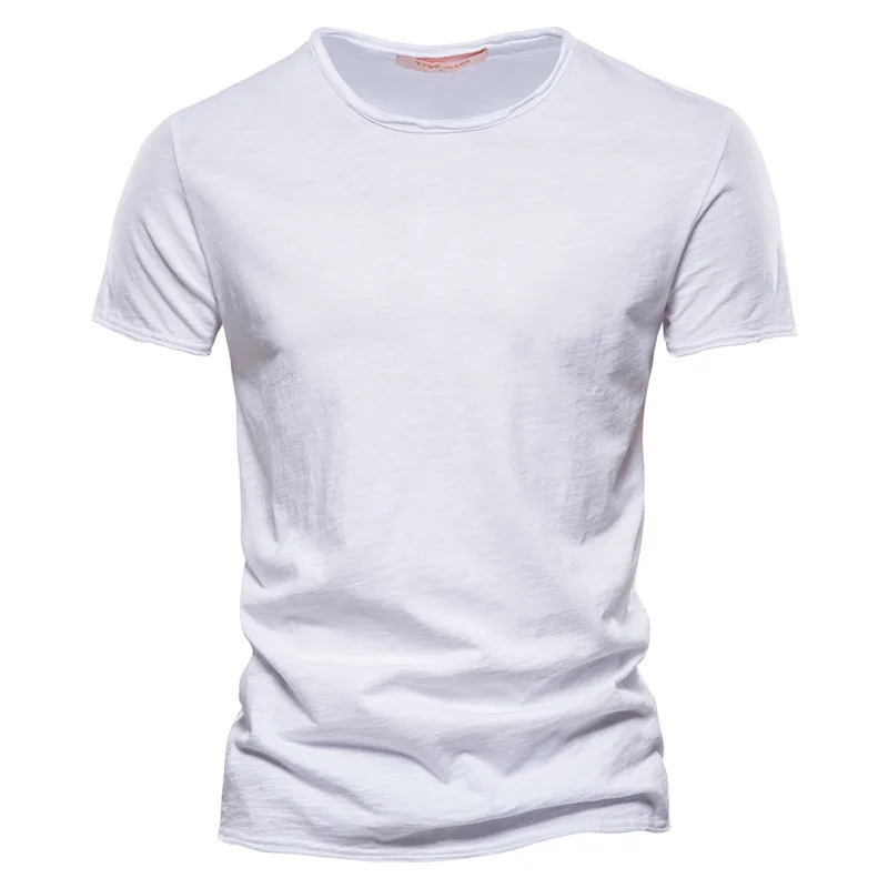 Men’s T-Shirt – Slim Fit – Breathable Blend – Crew Neck – Short Sleeve – Minimalist Style