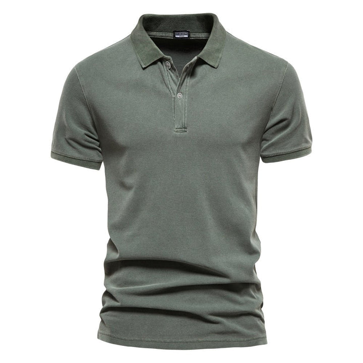 Men's Polo Shirt - Soft Knit - Standard Fit - Short Sleeve Casual Essential