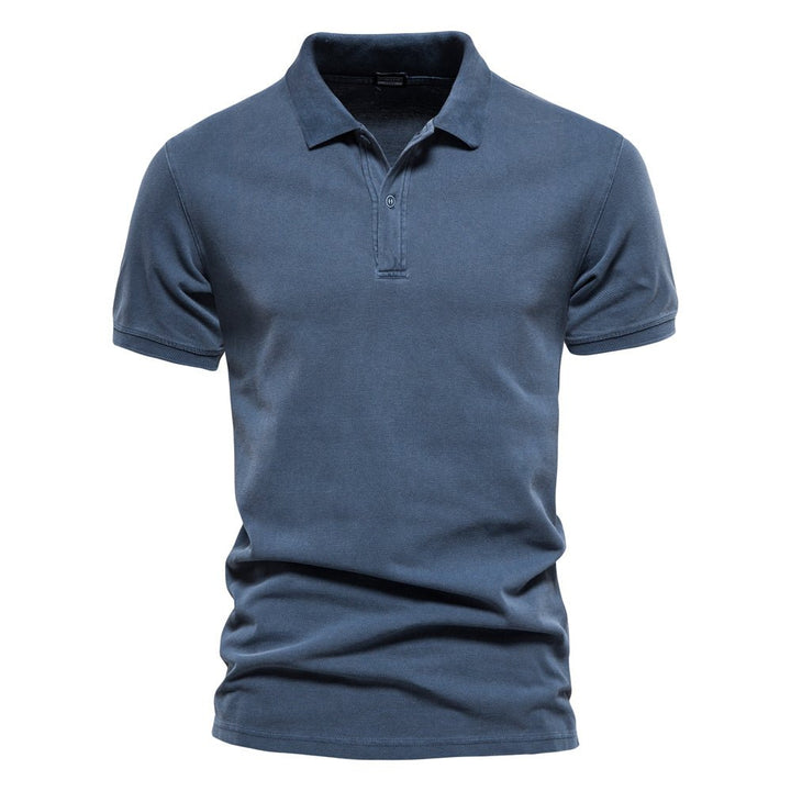 Men's Polo Shirt - Soft Knit - Standard Fit - Short Sleeve Casual Essential