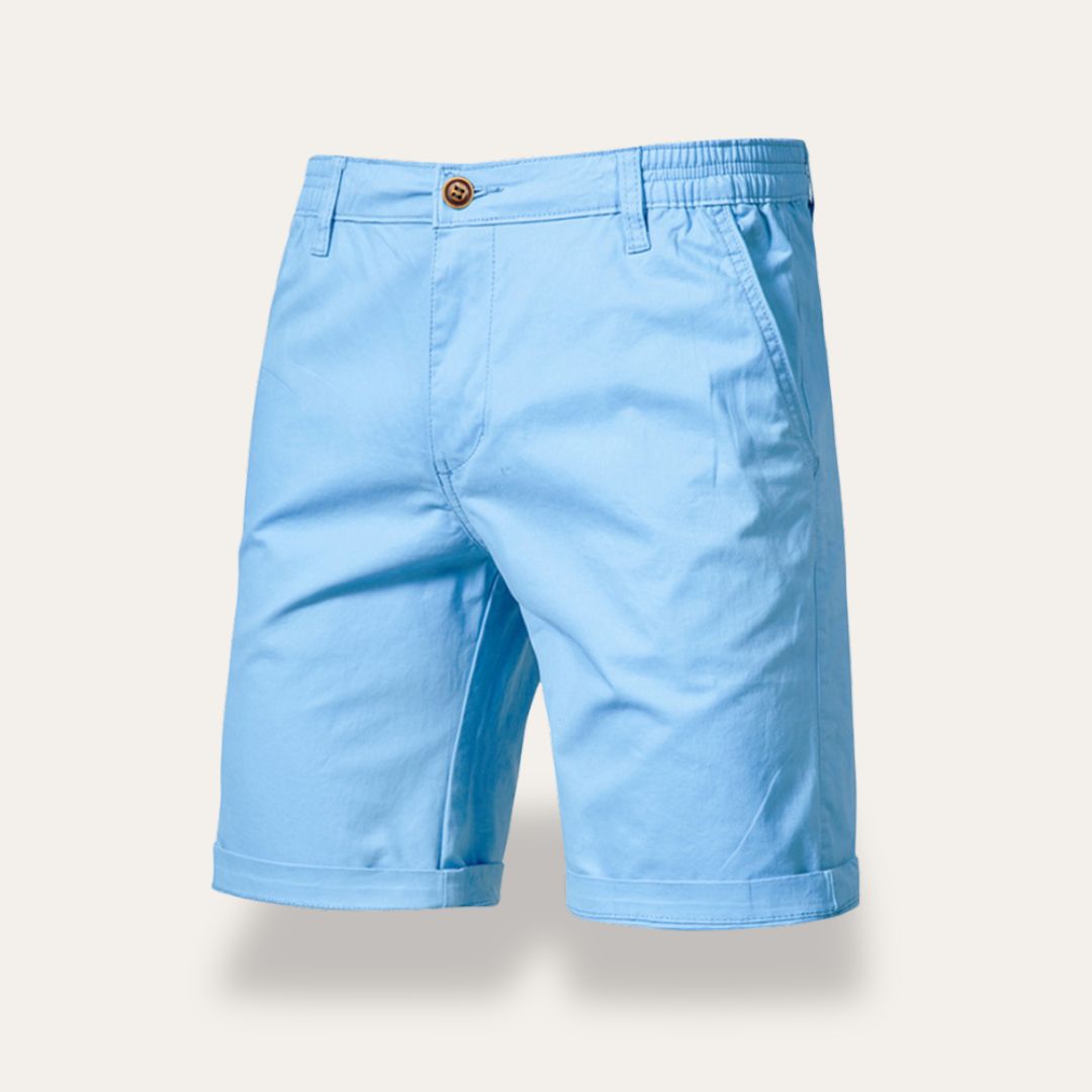 Men’s Shorts – Classic Fit – Mid-Length – Breathable Natural Fibers – Casual Everyday Wear