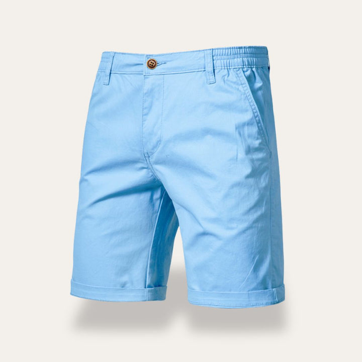 Men’s Shorts – Classic Fit – Mid-Length – Breathable Natural Fibers – Casual Everyday Wear