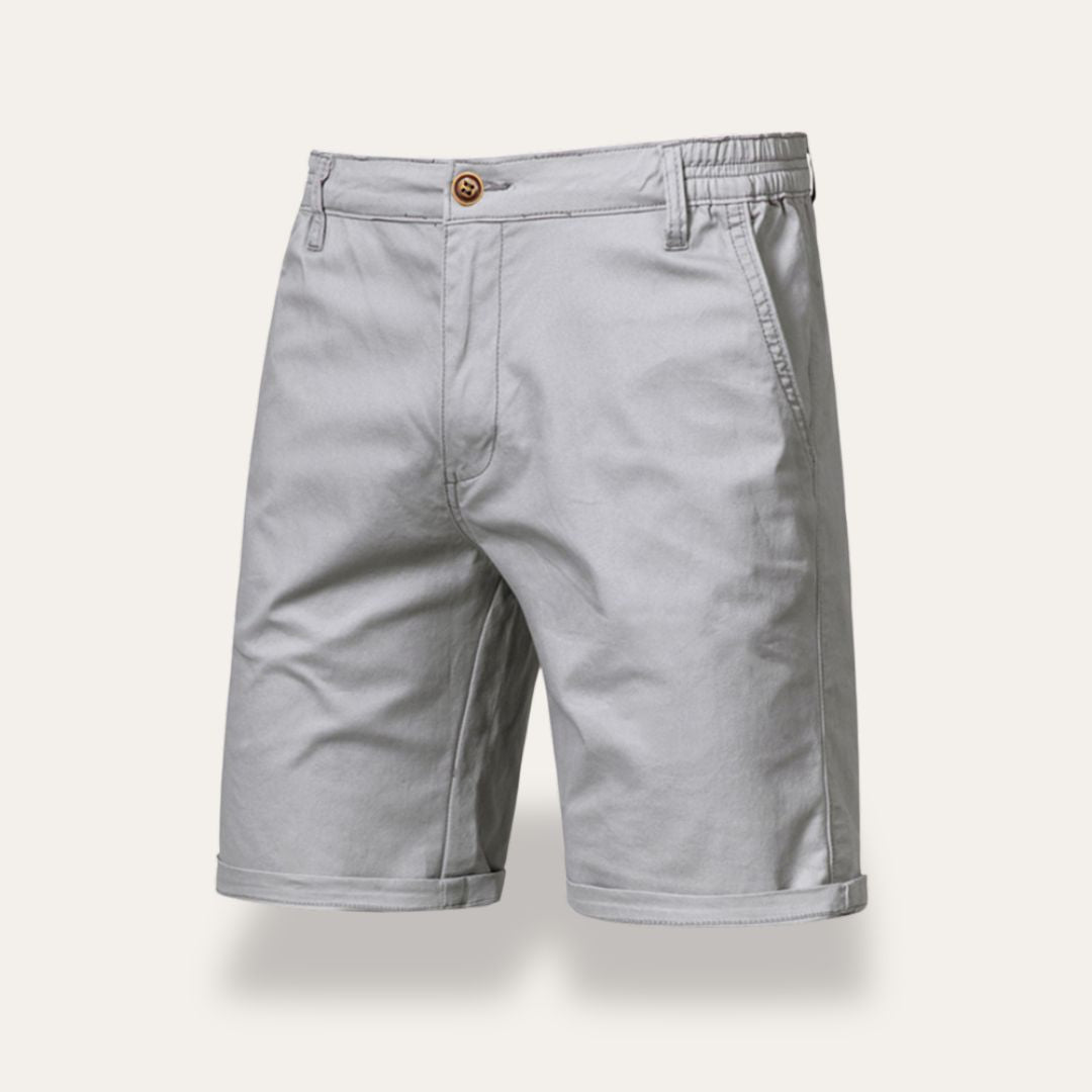 Men’s Shorts – Classic Fit – Mid-Length – Breathable Natural Fibers – Casual Everyday Wear
