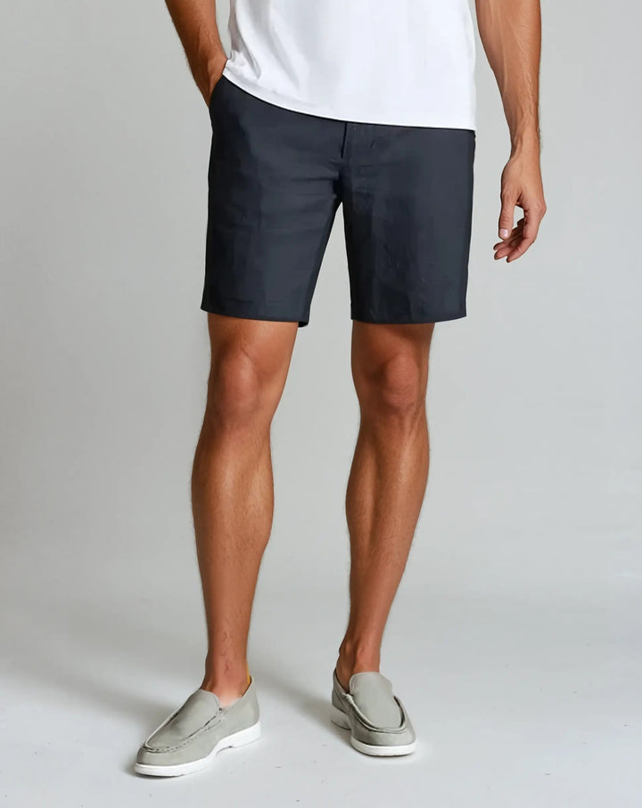 Men’s Tailored Shorts – Slim Fit – Natural Fibers – Lightweight Breathable Fabric