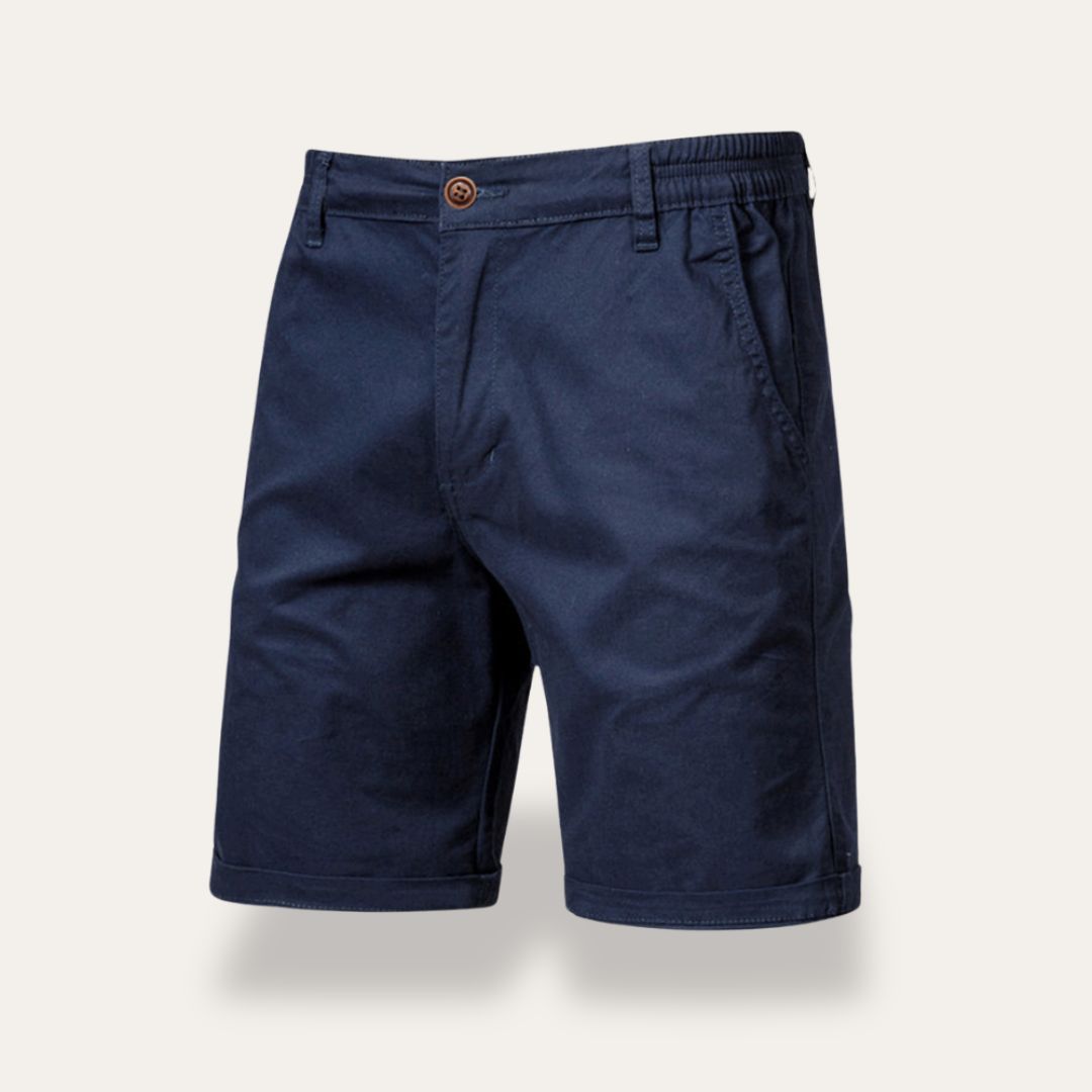 Men’s Shorts – Classic Fit – Mid-Length – Breathable Natural Fibers – Casual Everyday Wear