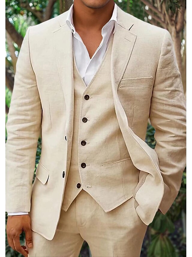 Men’s Blazer – Tailored Fit – Breathable Blend – Single-Breasted – Formal Lapel