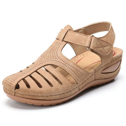 Women’s Sandals - Ergonomic Fit - Cushioned Sole - Adjustable Buckle - Breathable Design