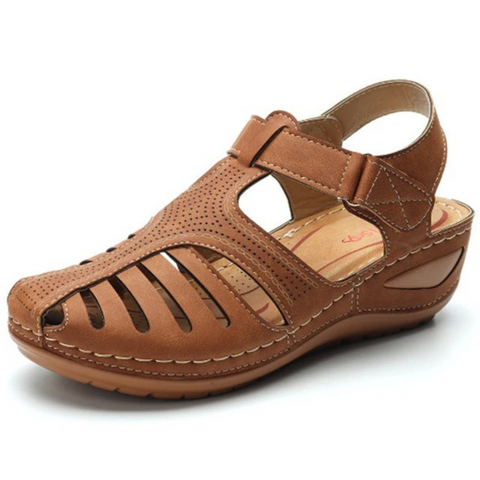 Women’s Sandals - Ergonomic Fit - Cushioned Sole - Adjustable Buckle - Breathable Design