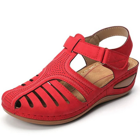 Women’s Sandals - Ergonomic Fit - Cushioned Sole - Adjustable Buckle - Breathable Design