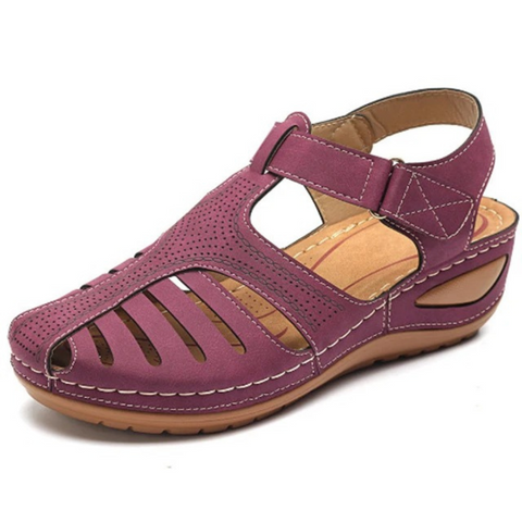 Women’s Sandals - Ergonomic Fit - Cushioned Sole - Adjustable Buckle - Breathable Design