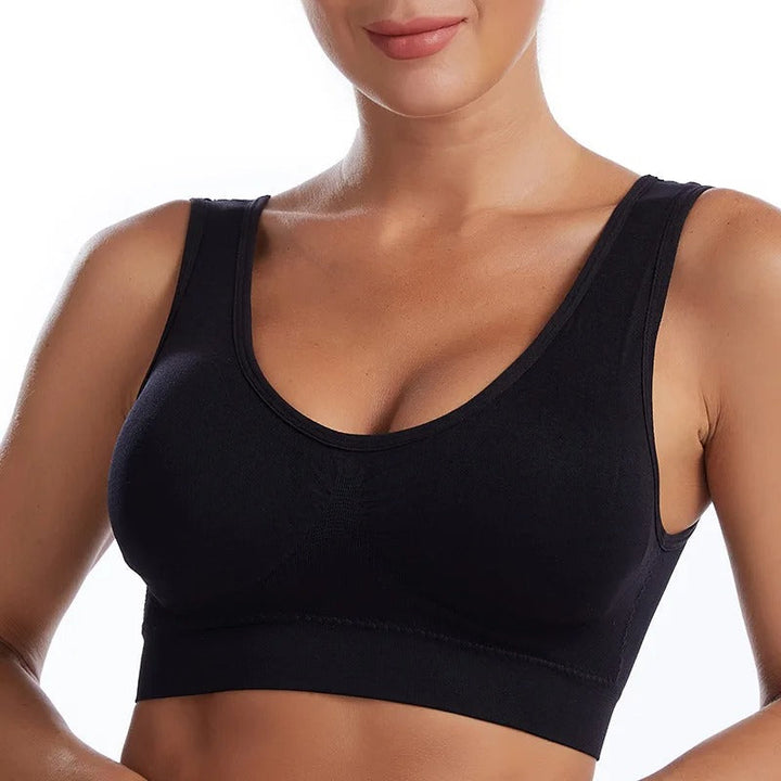 Women’s Bra – Seamless Fit – Wire-Free Support – Lightly Padded – Breathable Blend